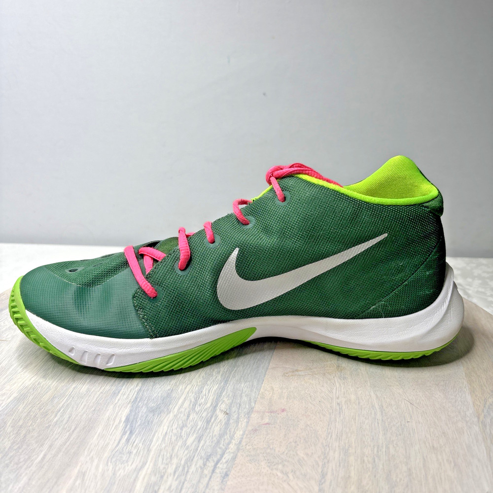 Nike Zoom HyperRev Green Pink Men’s Basketball Shoes Size 8.5 - Picture 6 of 11